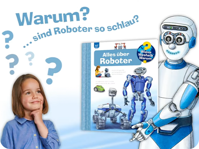Buch-Trailer Alles über Roboter